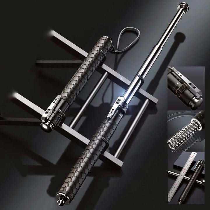 Collapsible Hiking Pole with Quick-Deploy Mechanism & Non-Slip Grip for Trail Safety | Thomler