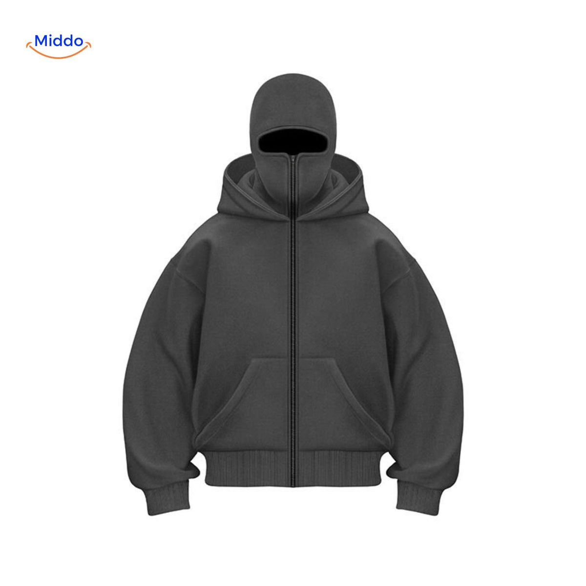 Cotton Double-Hood Pullover Sweatshirt – Unisex Fall & Winter Layering Essential for Men & Women | Thomler