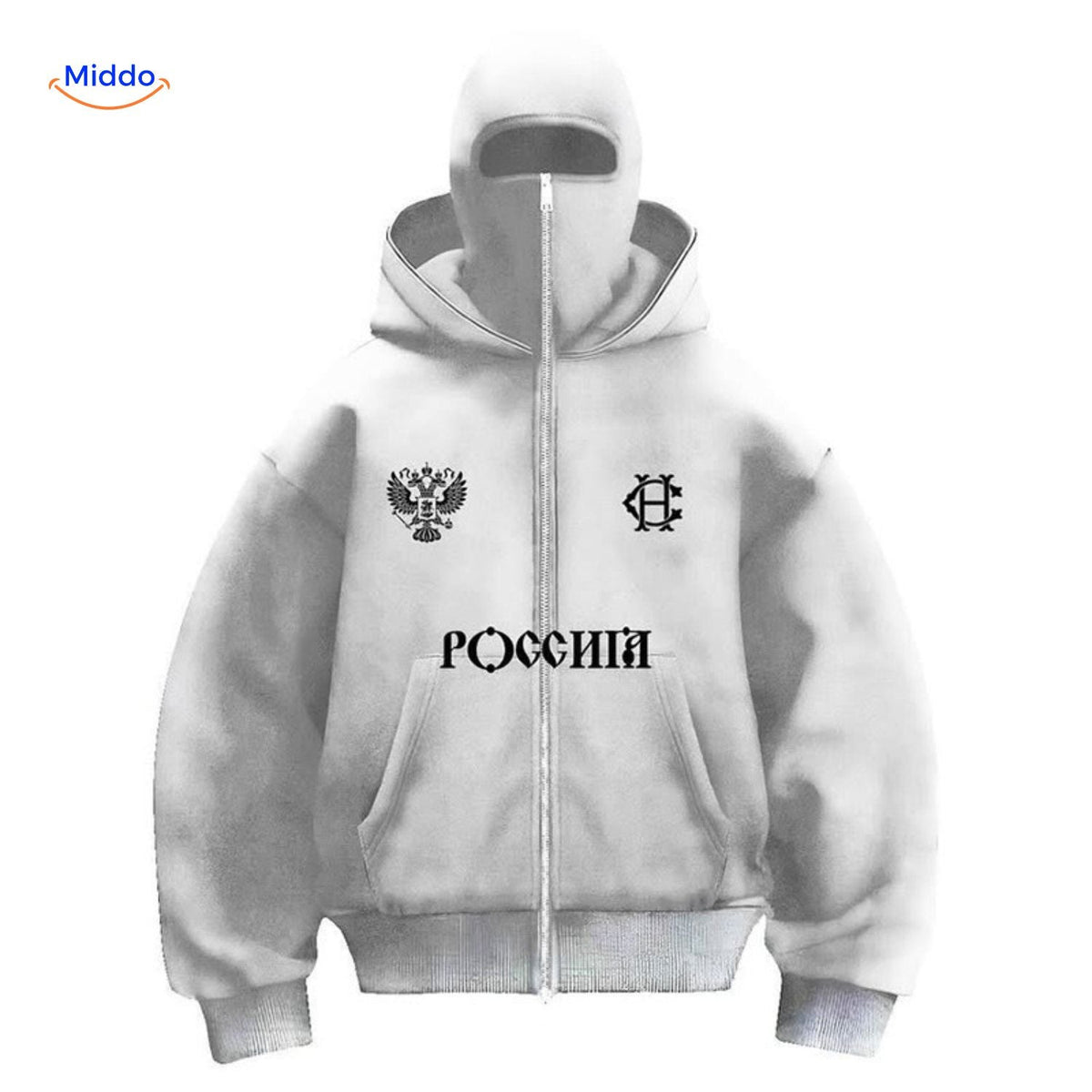 Cotton Double-Hood Pullover Sweatshirt – Unisex Fall & Winter Layering Essential for Men & Women | Thomler