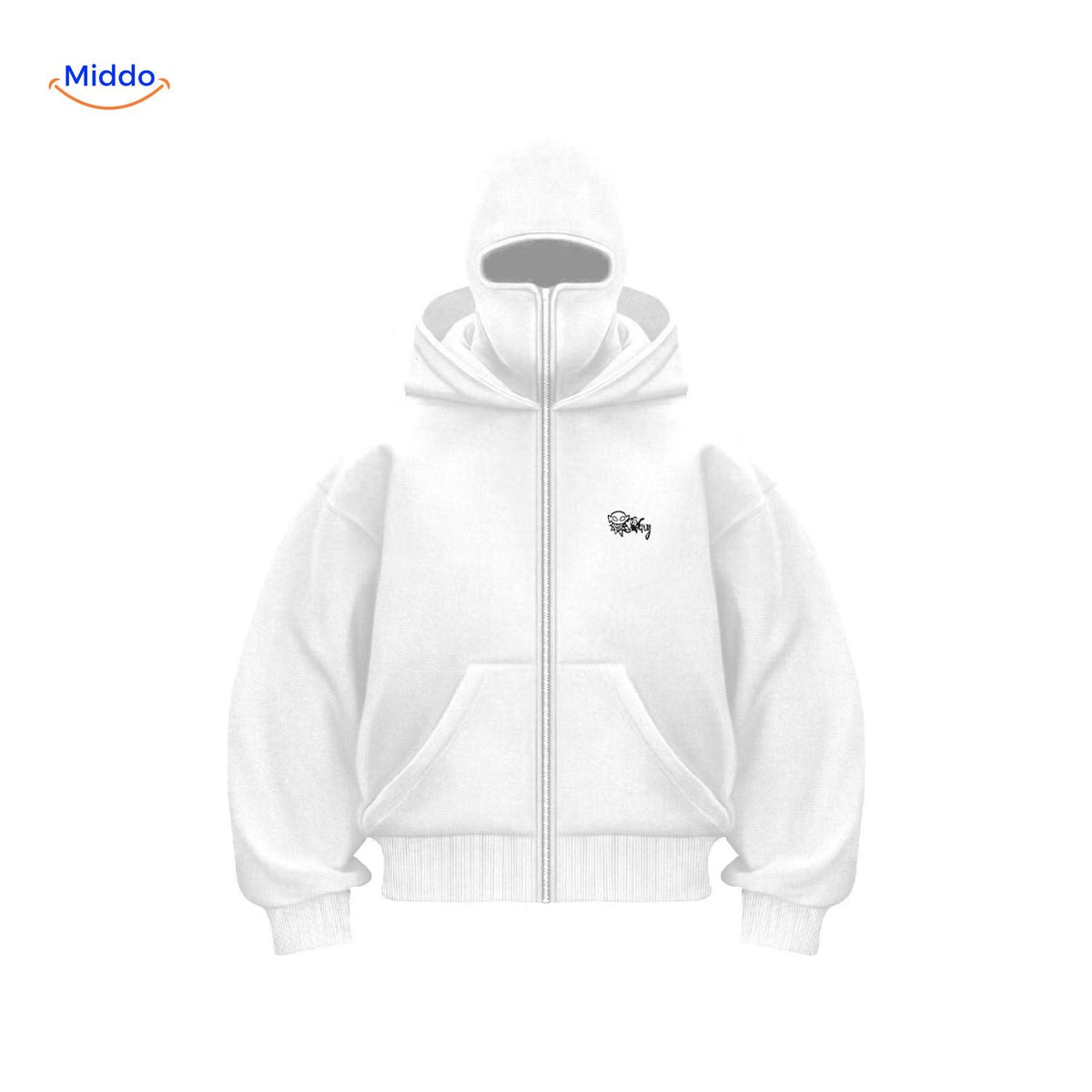 Cotton Double-Hood Pullover Sweatshirt – Unisex Fall & Winter Layering Essential for Men & Women | Thomler