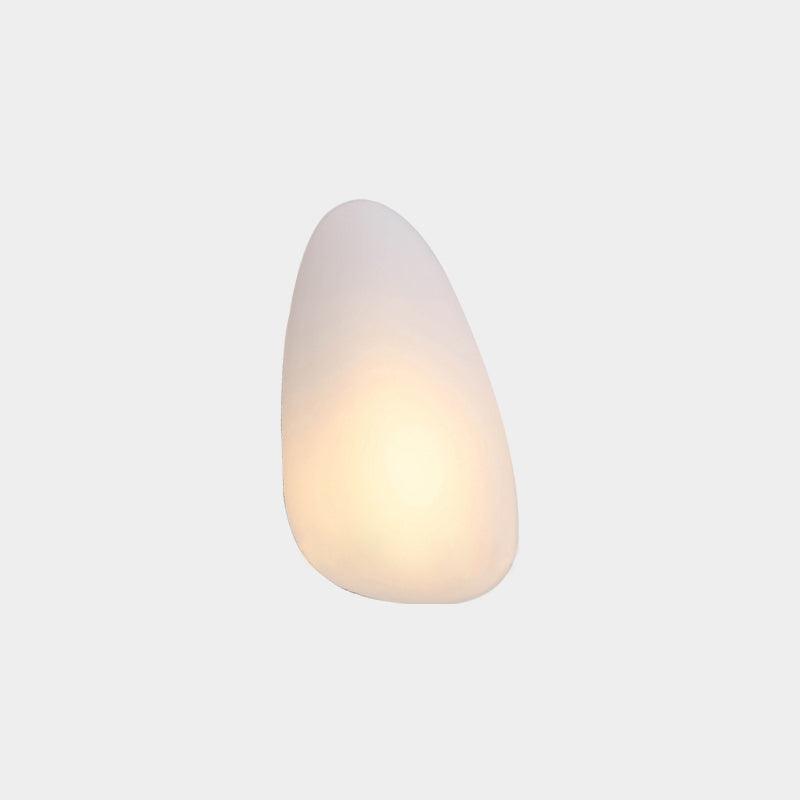 Pebble Glass Wall Lamp 8.6 in LED Indoor Wall Ceiling Light Sculptural Modern Fixture Ambient Lighting | Thomler
