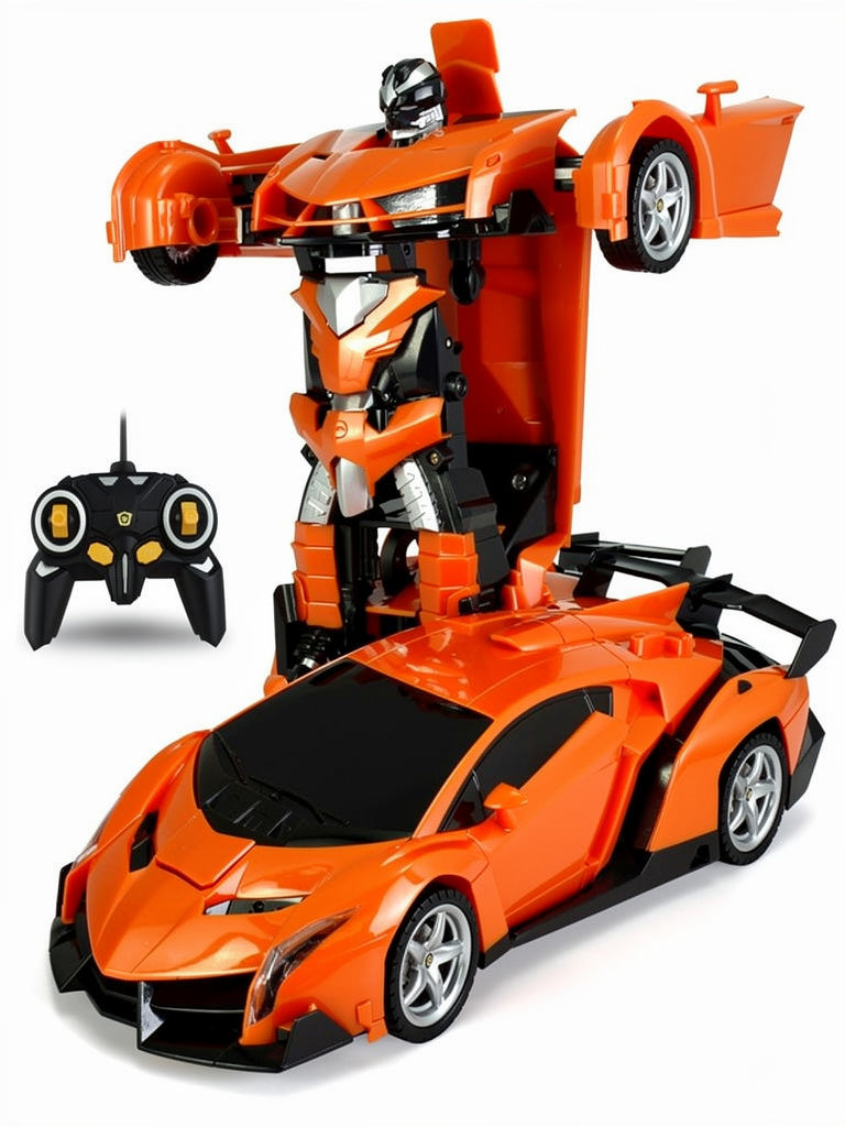 Shape-Shifting Robot Vehicle with Wireless Controller – Dual-Mode Action Figure and Sports Racer | Thomler