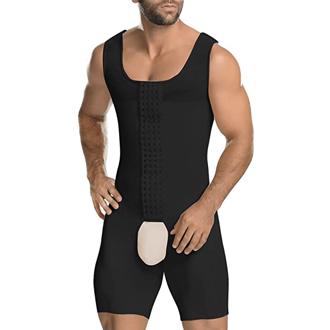 Men's Compression Shaper Undershirt with Posture Support for Stomach Slimming & Torso Firming | Thomler