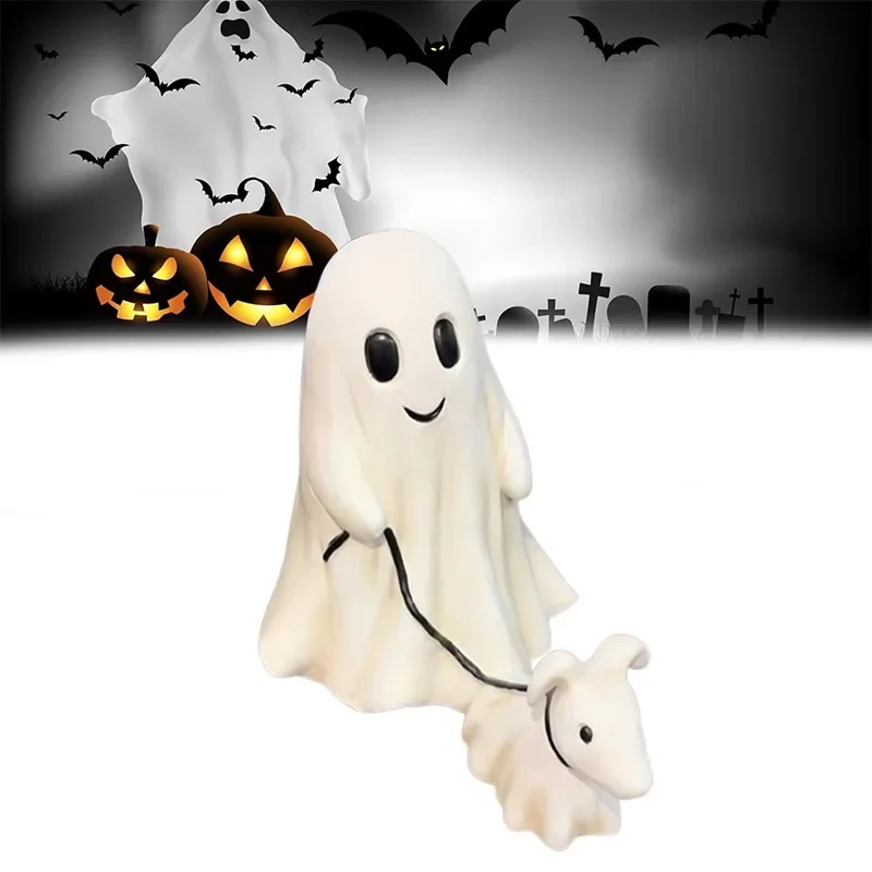 Friendly Pup in Sheet Resin Figurine – Whimsical October Table Accent for Seasonal Displays, Host Gifts & Year-Round Collections | Thomler