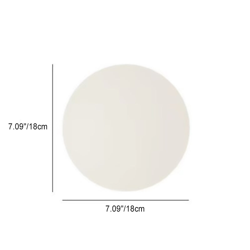 Wall Lamp Glass 5.9 in Minimalist White Living Room Bedroom LED G9 Fixture | Thomler