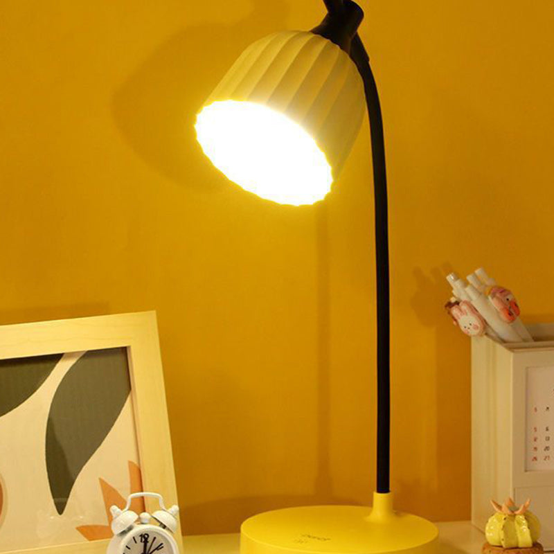 Adjustable LED Desk Lamp with Dimmer | Modern Minimalist Task Lighting for Home Office & Bedside | Touch Control Reading Light | Thomler