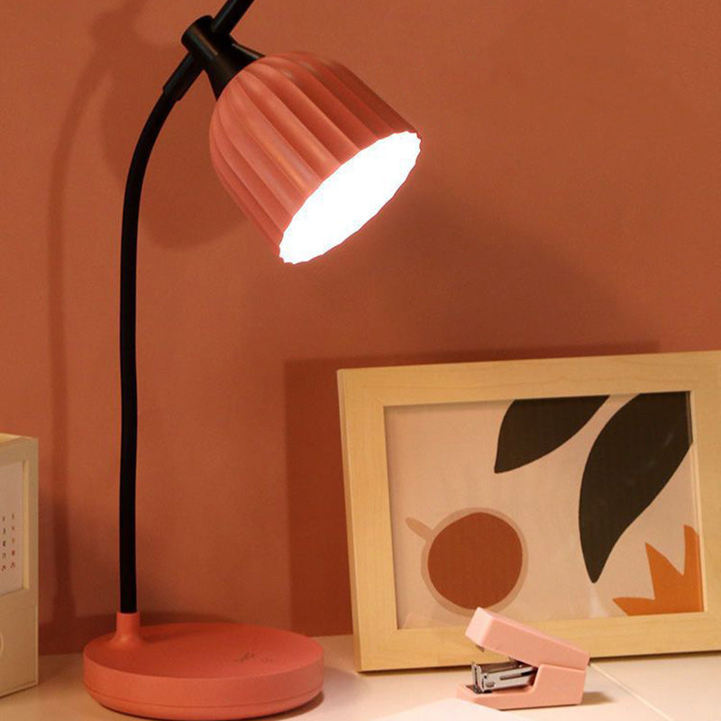 Adjustable LED Desk Lamp with Dimmer | Modern Minimalist Task Lighting for Home Office & Bedside | Touch Control Reading Light | Thomler