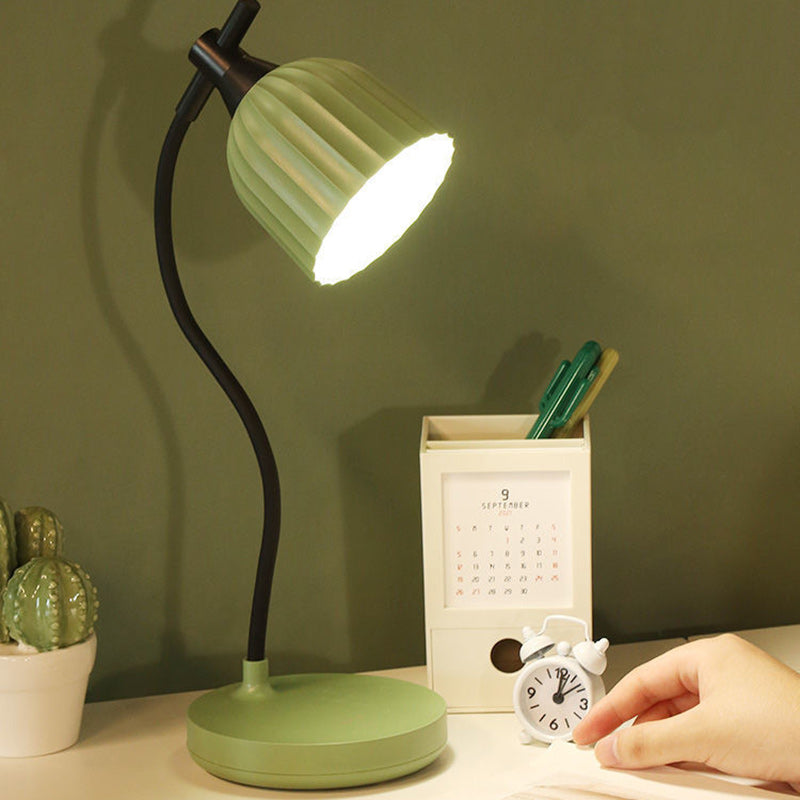 Adjustable LED Desk Lamp with Dimmer | Modern Minimalist Task Lighting for Home Office & Bedside | Touch Control Reading Light | Thomler