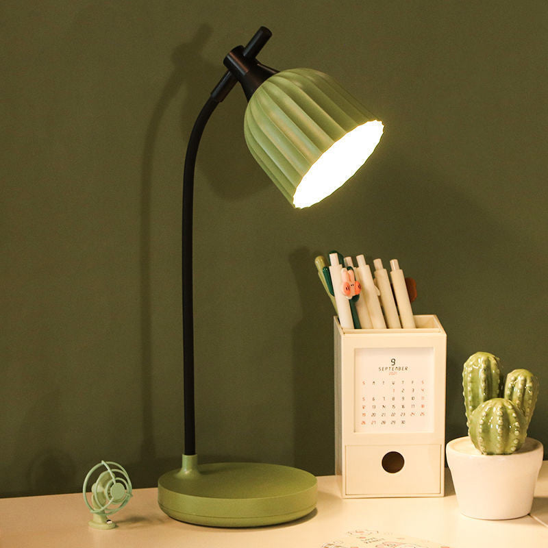 Adjustable LED Desk Lamp with Dimmer | Modern Minimalist Task Lighting for Home Office & Bedside | Touch Control Reading Light | Thomler