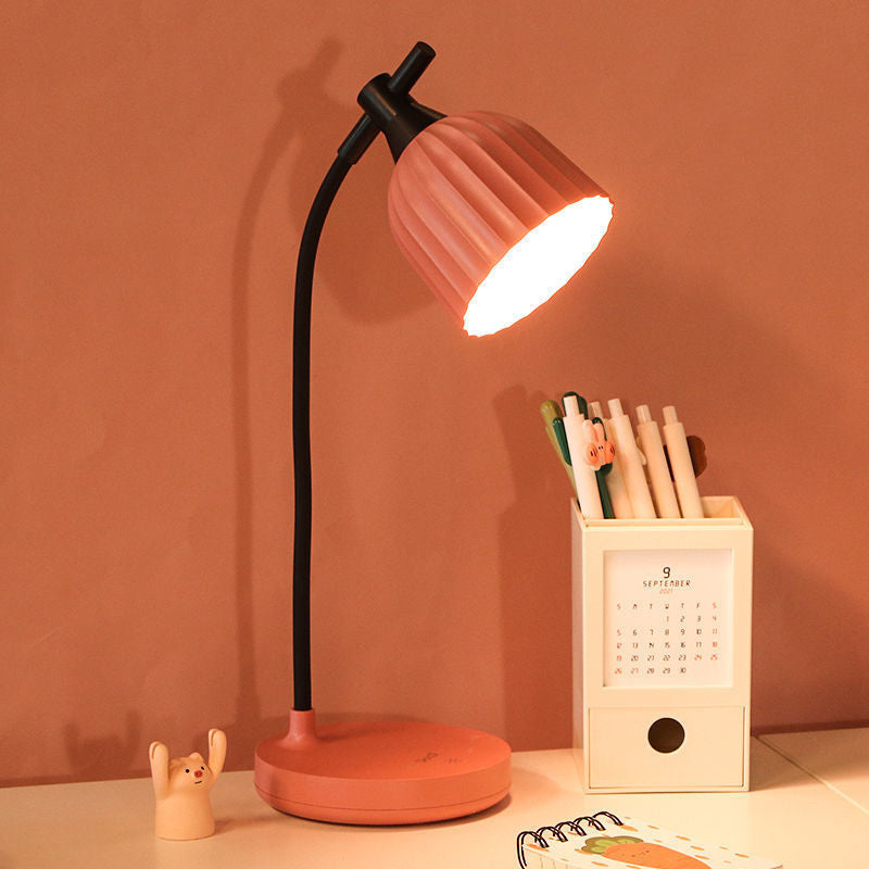 Adjustable LED Desk Lamp with Dimmer | Modern Minimalist Task Lighting for Home Office & Bedside | Touch Control Reading Light | Thomler