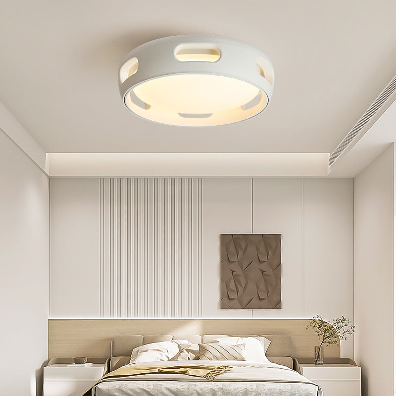 Ceiling Fan Light Acrylic 14.96 in White Nordic Hallway Living Room Bedroom Dimmable LED Remote Control | Thomler