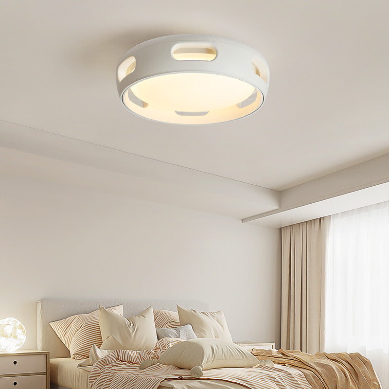 Ceiling Fan Light Acrylic 14.96 in White Nordic Hallway Living Room Bedroom Dimmable LED Remote Control | Thomler