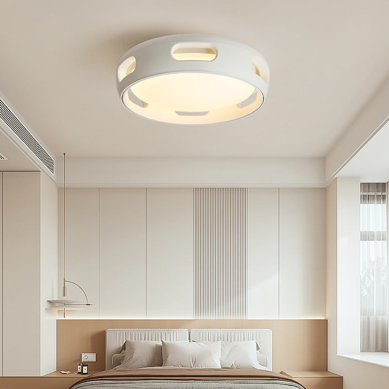 Ceiling Fan Light Acrylic 14.96 in White Nordic Hallway Living Room Bedroom Dimmable LED Remote Control | Thomler