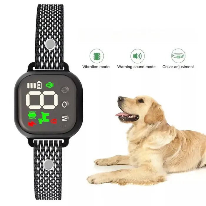 Touch-Screen Dog Training Collar with Adjustable Strap & Multiple Correction Modes for Small to Large Dogs | Thomler