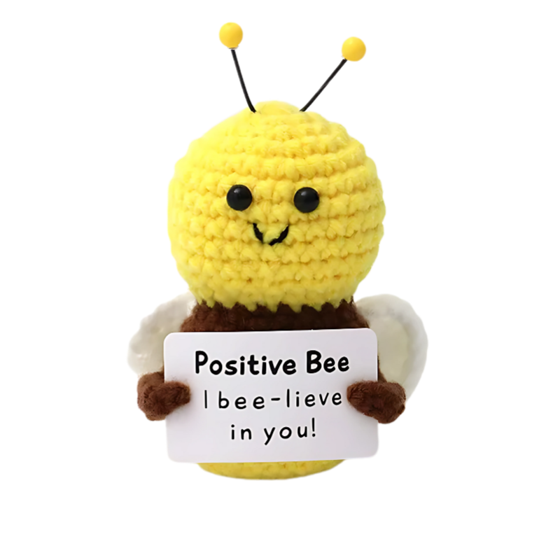 Handmade Mini Plush Companion – Soft Cotton Yarn Toy for Desk, Shelf & Pocket – Stress Relief Cuddle Buddy – Kids & Adults – Cute Animal & | Thomler