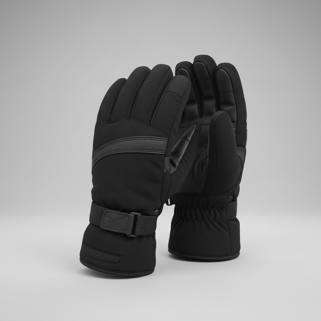Battery-Powered Warming Gloves with 3 Heat Settings for Winter Sports & Cold Weather | Thomler