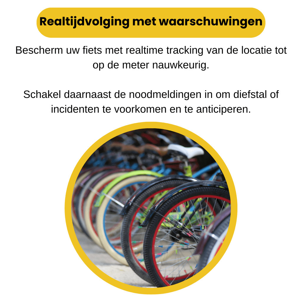 GPS Bicycle Tracker with Real-Time Location Tracking, No Monthly Fees, Waterproof Design for Theft Protection and Route History | Thomler