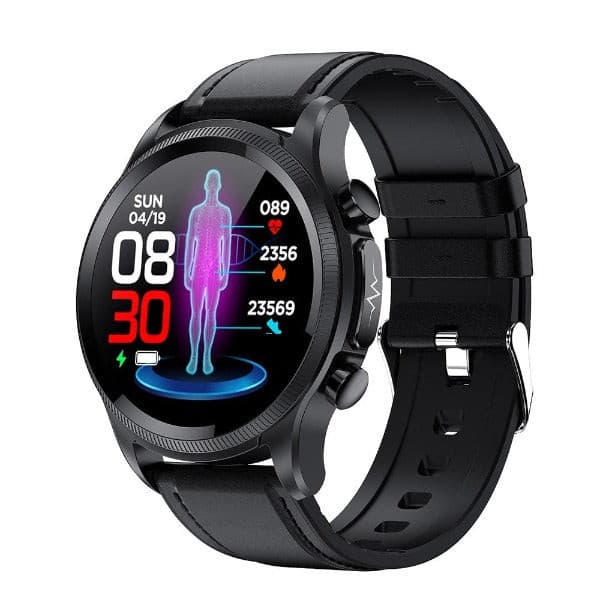 Non-Invasive Glucose Monitoring Smartwatch with Heart Rate & Blood Oxygen Tracker for Daily Health Management | Thomler