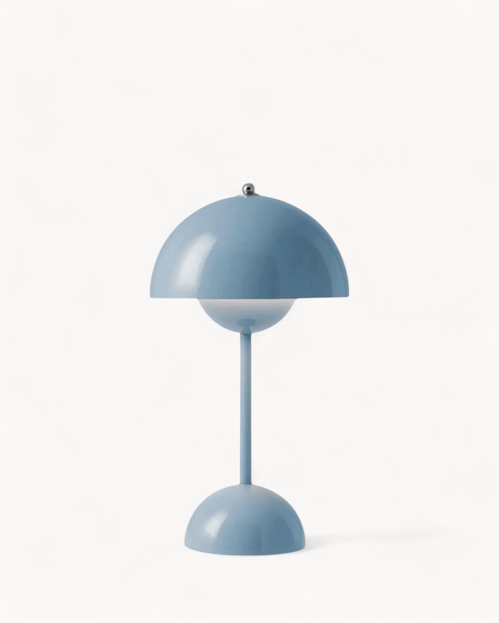 Table Lamp Metal 28.0 cm Grey Dimmable Bedroom Desk Scandinavian Reading Light | Thomler