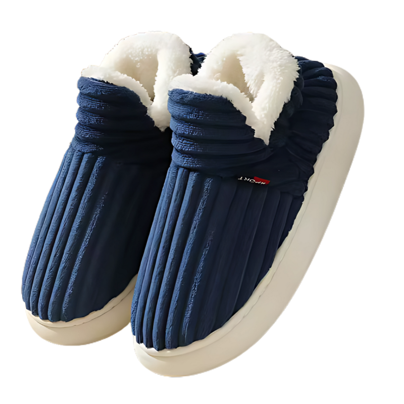 Memory Foam Slippers – Plush Indoor House Shoes with Non-Slip Sole for Men & Women – Cozy Winter Footwear | Thomler