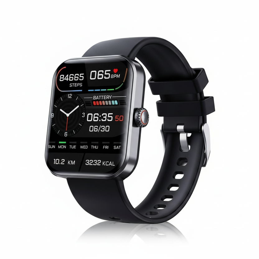 Non-Invasive Blood Sugar Trend Smartwatch with Heart Rate & Sleep Tracking | Thomler