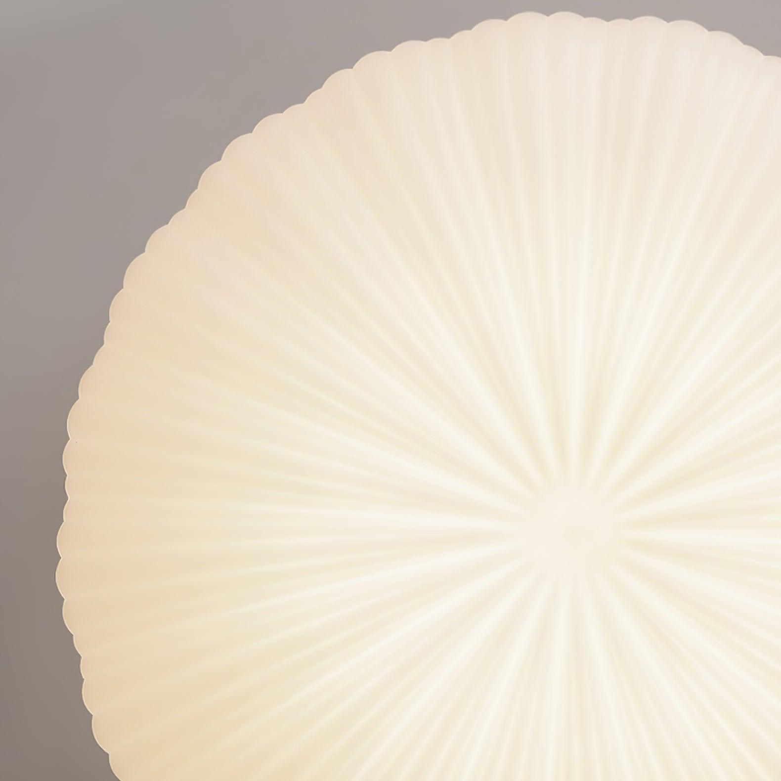 Ceiling Lamp Metal PE Acrylic 55.0 cm White Living Room Dimmable Remote Control LED Flush Mount Light | Thomler