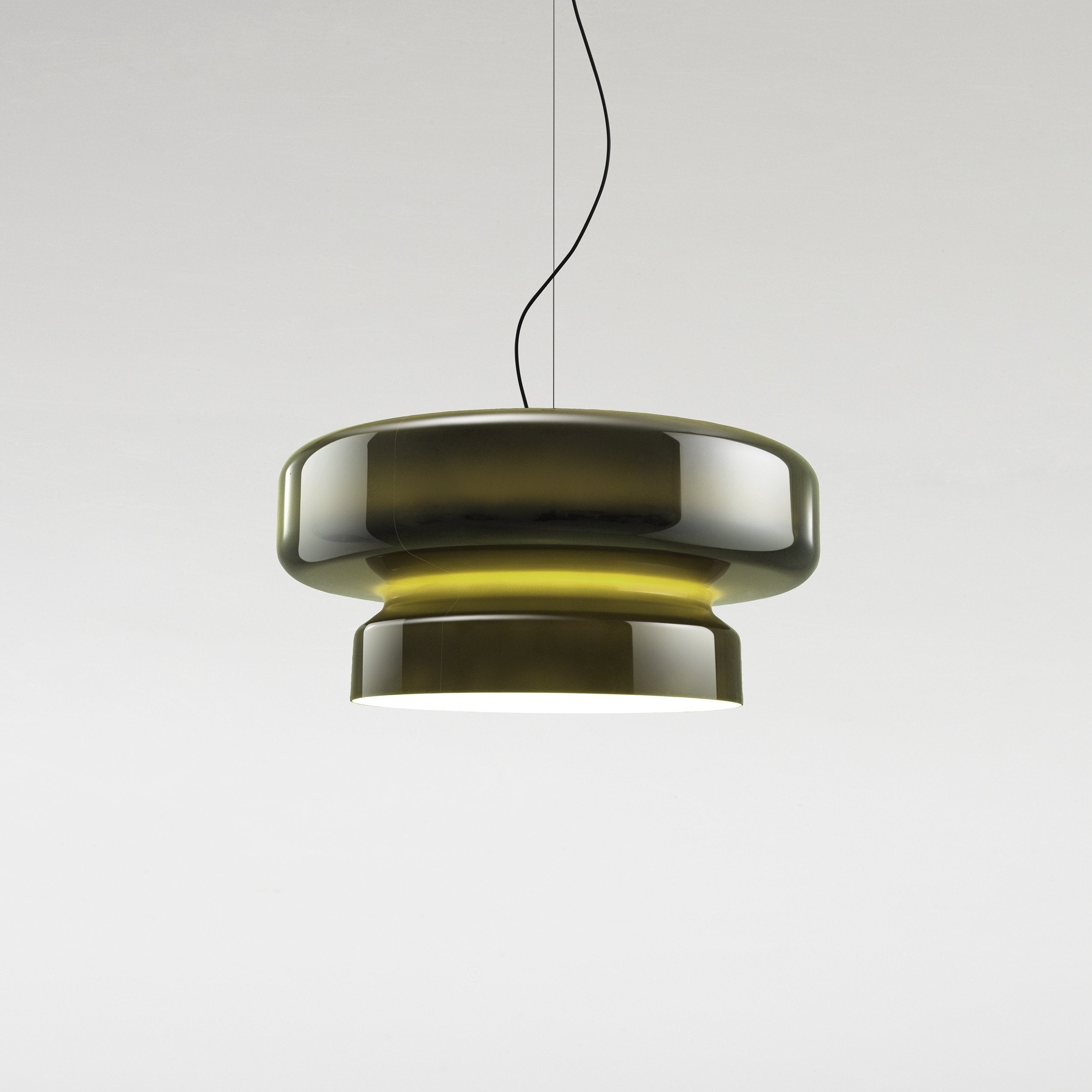 Pendant Light Glass Metal LED 40.0 cm Adjustable Brown Dining Room Kitchen Island Ceiling Lamp | Thomler