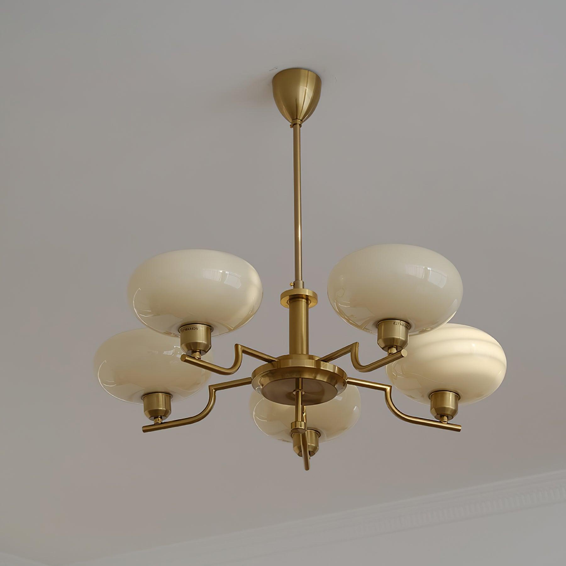 Pendant Light Glass Globe 12 in Modern Kitchen Dining Room Island Hanging Fixture Clear Globe Bulb Included | Thomler