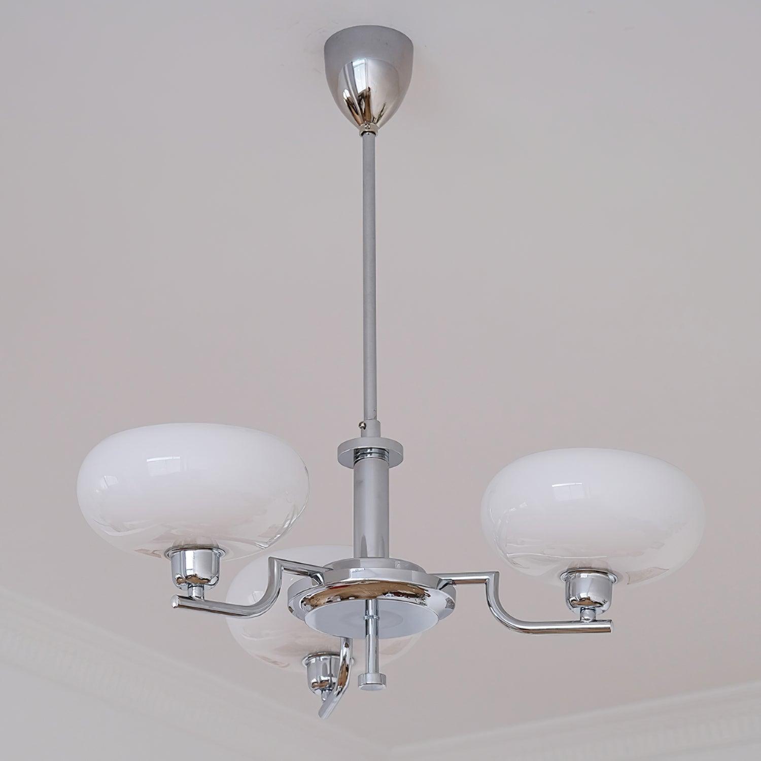 Pendant Light Glass Globe 12 in Modern Kitchen Dining Room Island Hanging Fixture Clear Globe Bulb Included | Thomler