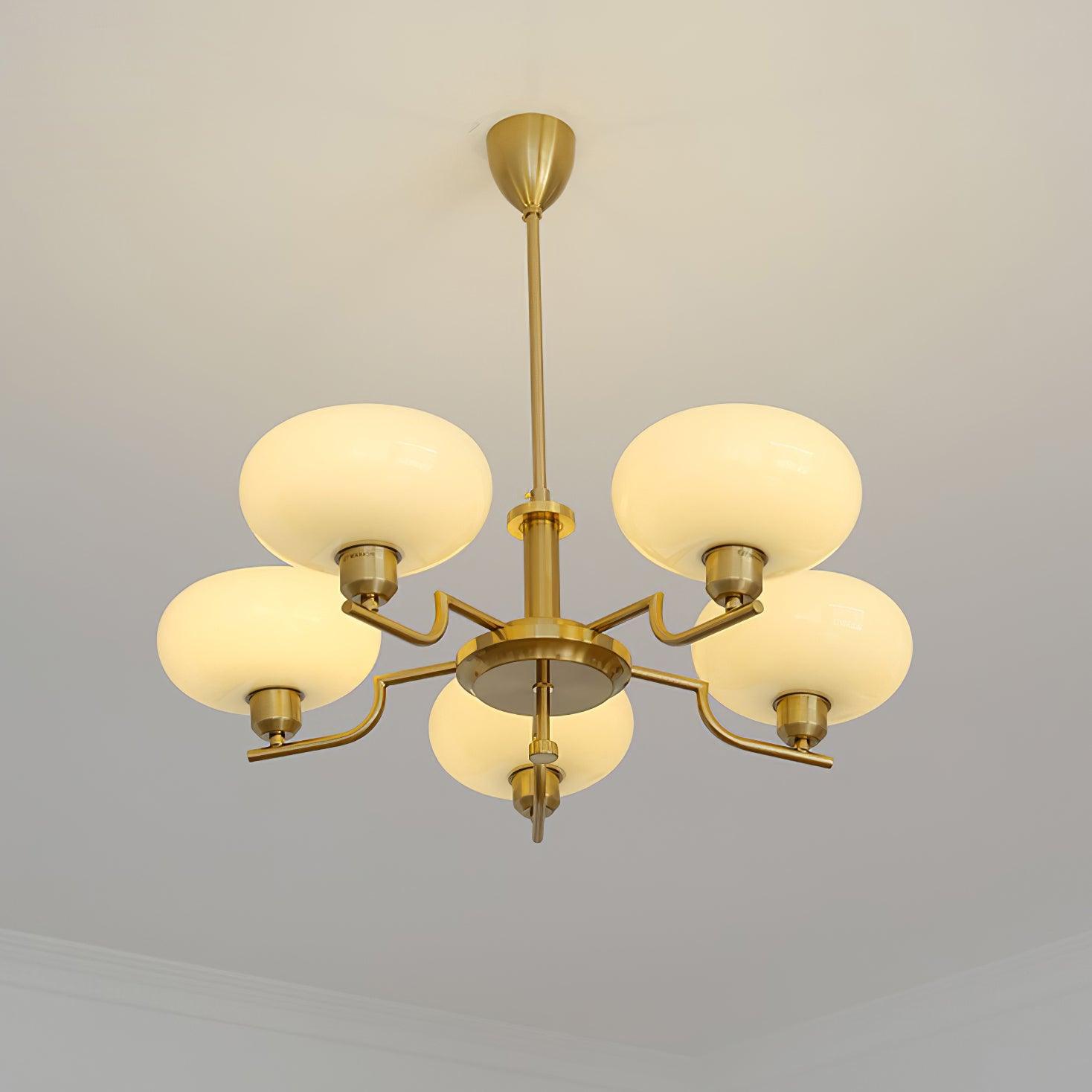 Pendant Light Glass Globe 12 in Modern Kitchen Dining Room Island Hanging Fixture Clear Globe Bulb Included | Thomler