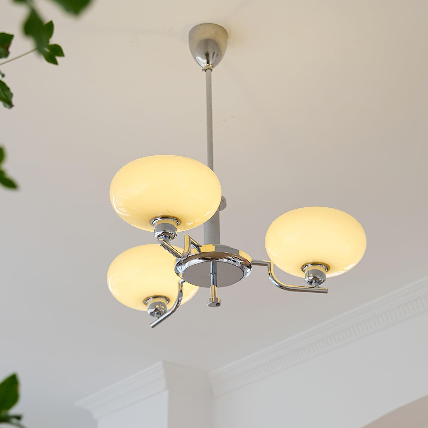 Pendant Light Glass Globe 12 in Modern Kitchen Dining Room Island Hanging Fixture Clear Globe Bulb Included | Thomler