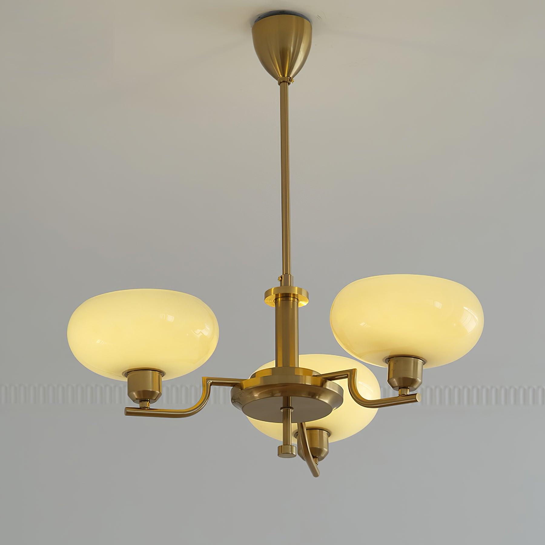 Pendant Light Glass Globe 12 in Modern Kitchen Dining Room Island Hanging Fixture Clear Globe Bulb Included | Thomler
