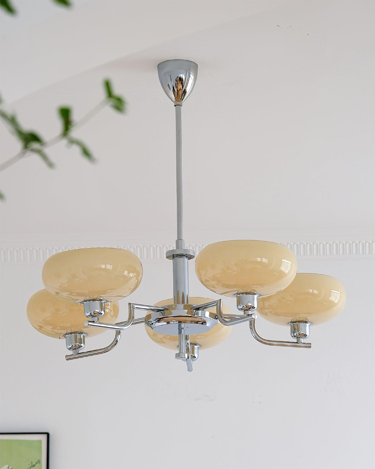 Pendant Light Glass Globe 12 in Modern Kitchen Dining Room Island Hanging Fixture Clear Globe Bulb Included | Thomler