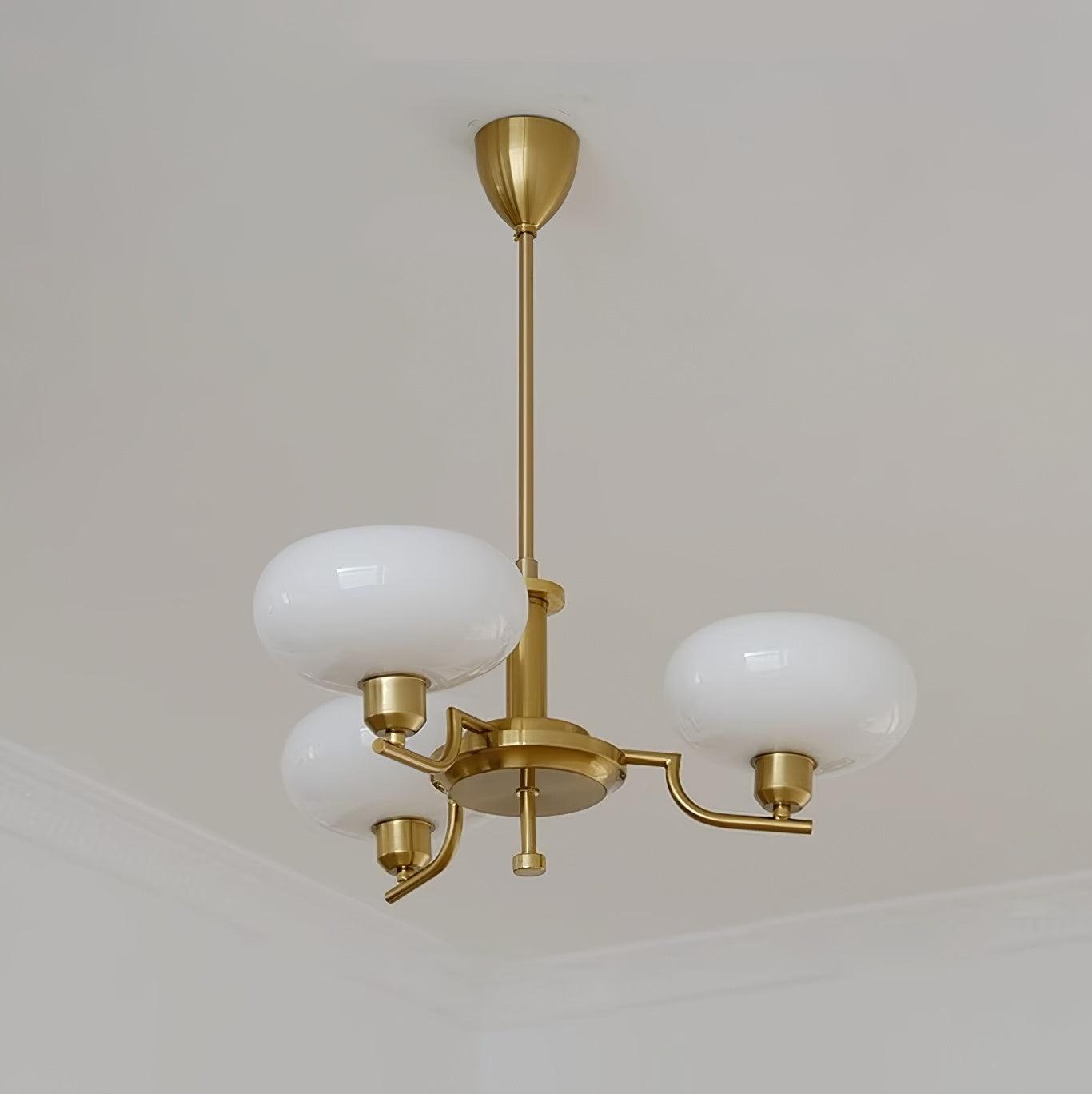 Pendant Light Glass Globe 12 in Modern Kitchen Dining Room Island Hanging Fixture Clear Globe Bulb Included | Thomler