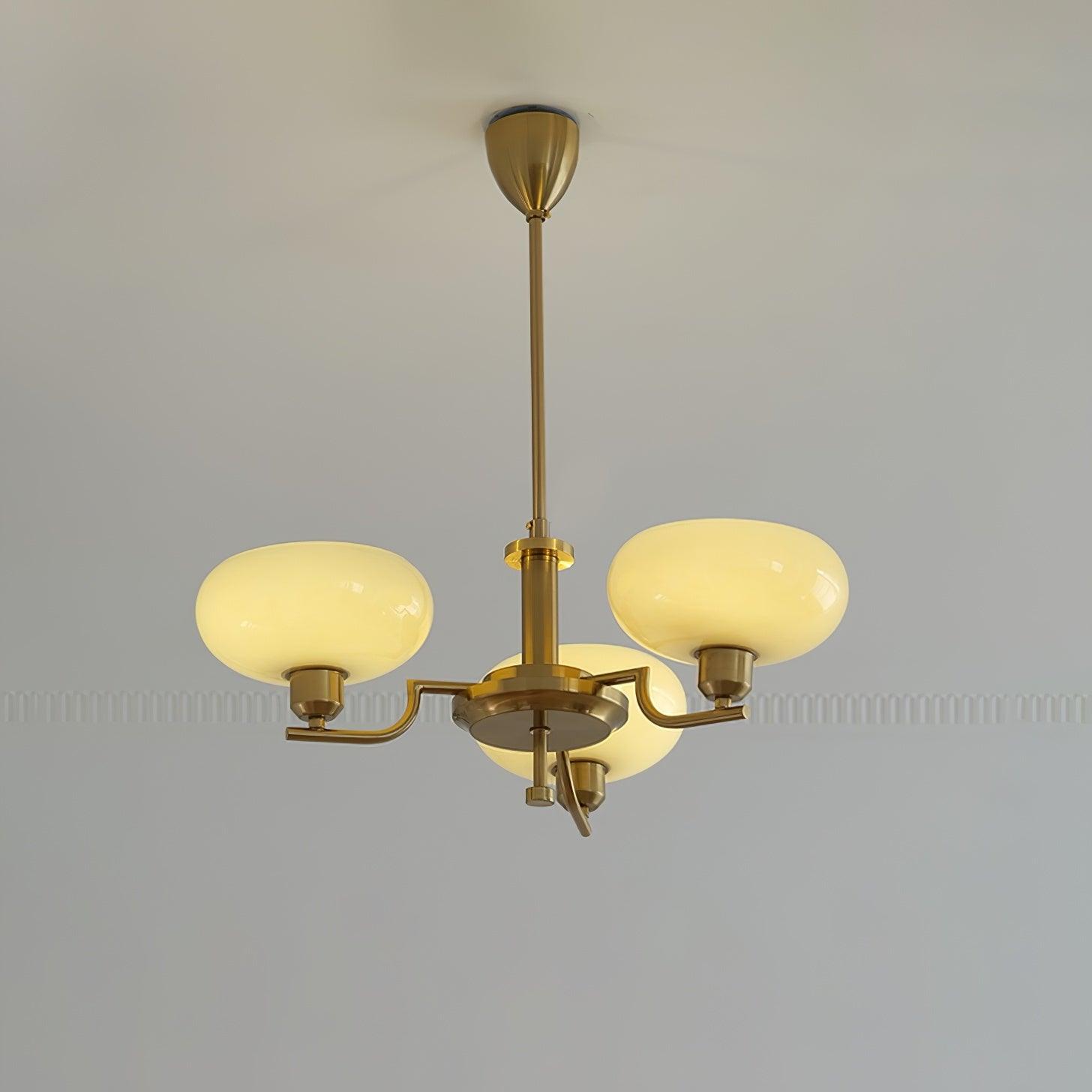 Pendant Light Glass Globe 12 in Modern Kitchen Dining Room Island Hanging Fixture Clear Globe Bulb Included | Thomler