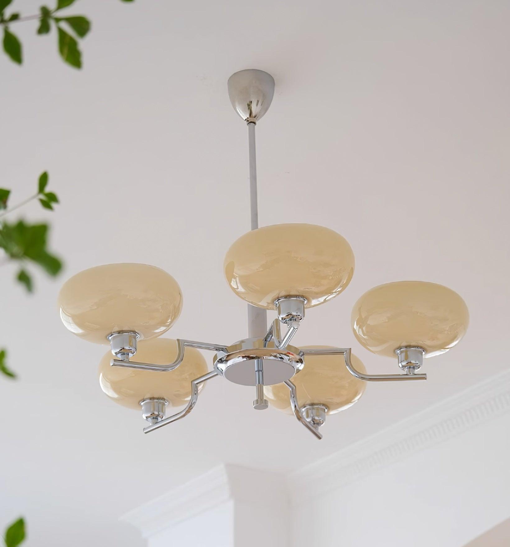 Pendant Light Glass Globe 12 in Modern Kitchen Dining Room Island Hanging Fixture Clear Globe Bulb Included | Thomler