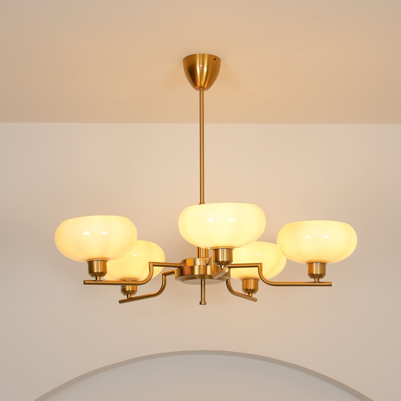 Pendant Light Glass Globe 12 in Modern Kitchen Dining Room Island Hanging Fixture Clear Globe Bulb Included | Thomler
