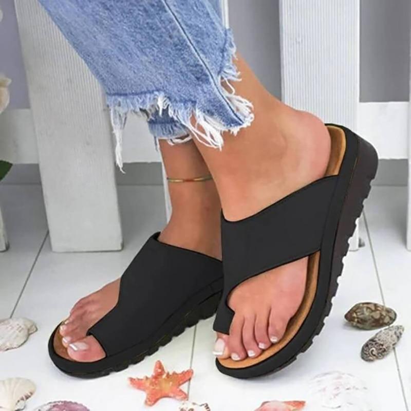 Women's Orthopedic Sandals for Bunion Relief with Contoured Footbed and Arch Support for All-Day Comfort | Thomler