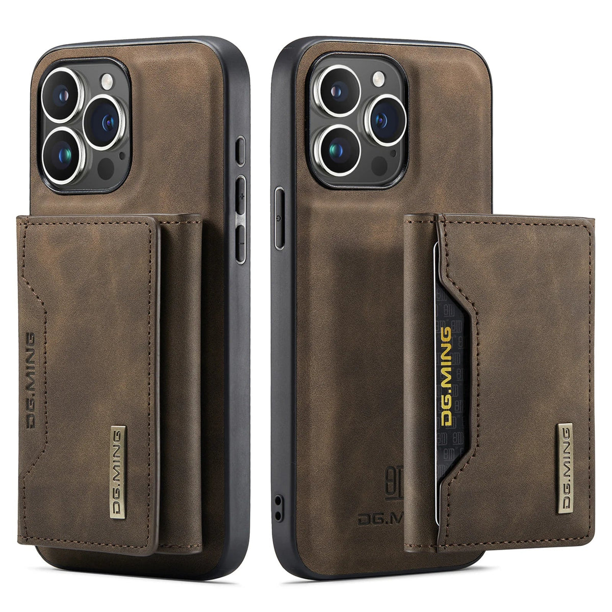 Snap-Off Wallet Case for iPhone – Magnetic 2-in-1 Design with Card Slots & Kickstand | Thomler