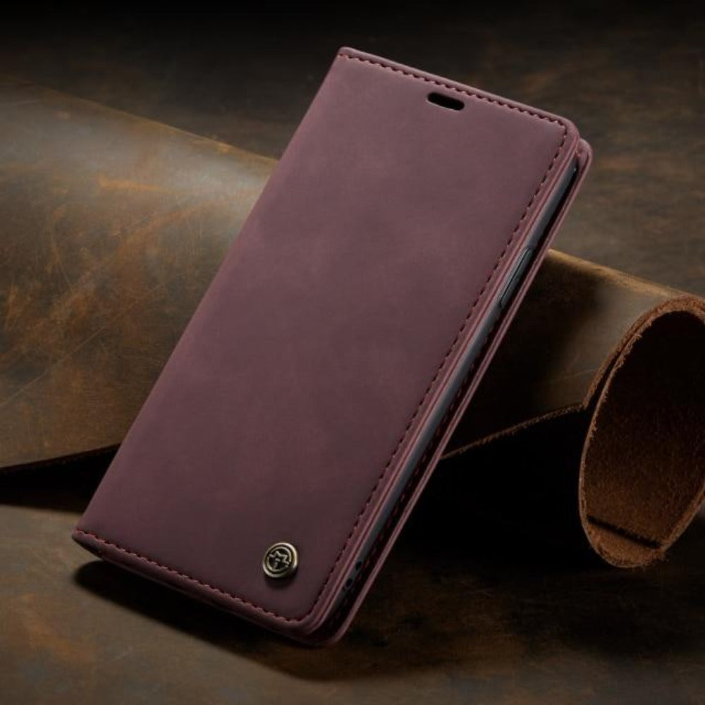 Flip Wallet Phone Case with Card Slots & Kickstand – Vegan Leather iPhone Cover for Daily Use | Thomler