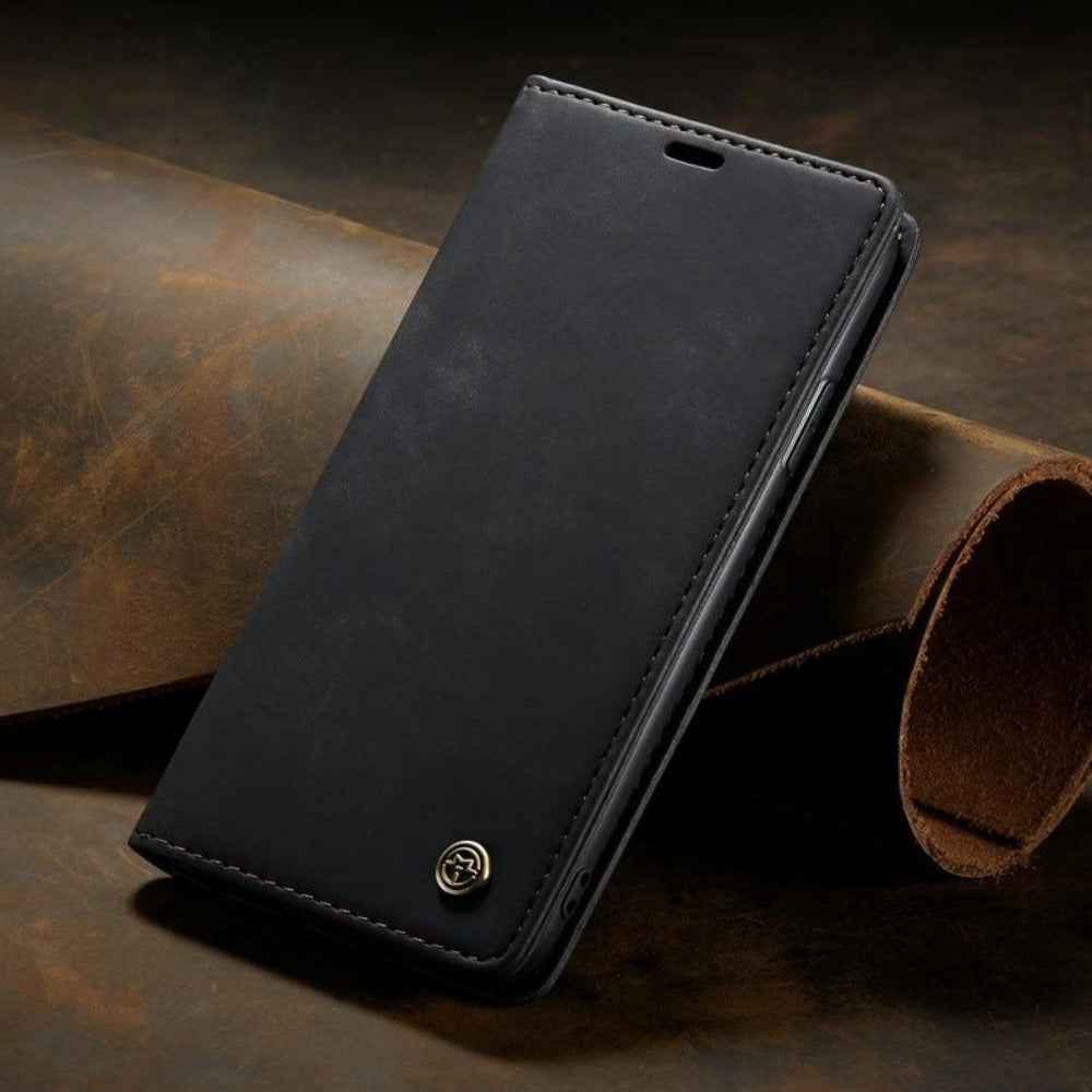 Flip Wallet Phone Case with Card Slots & Kickstand – Vegan Leather iPhone Cover for Daily Use | Thomler