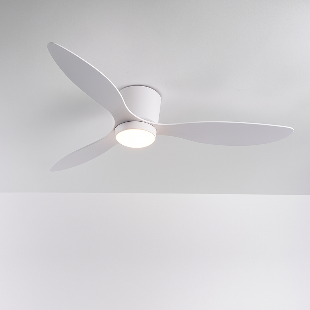 42-Inch Ceiling Fan with Dimmable LED Light & Remote | 3-Speed Reversible Motor for Year-Round Comfort | Thomler