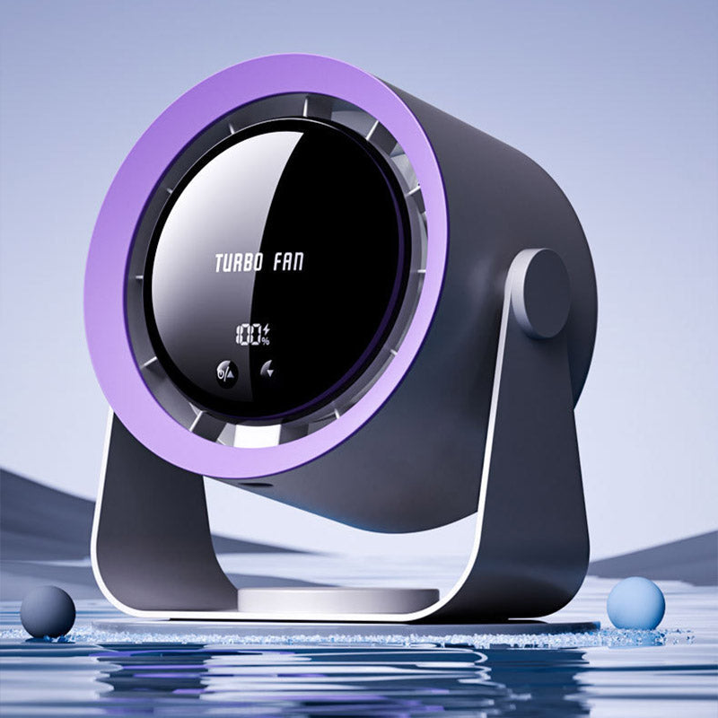 Rechargeable Desk Fan – Whisper-Quiet Portable Cooling with USB-C Fast Charge for Home, Office & Bedroom | Thomler