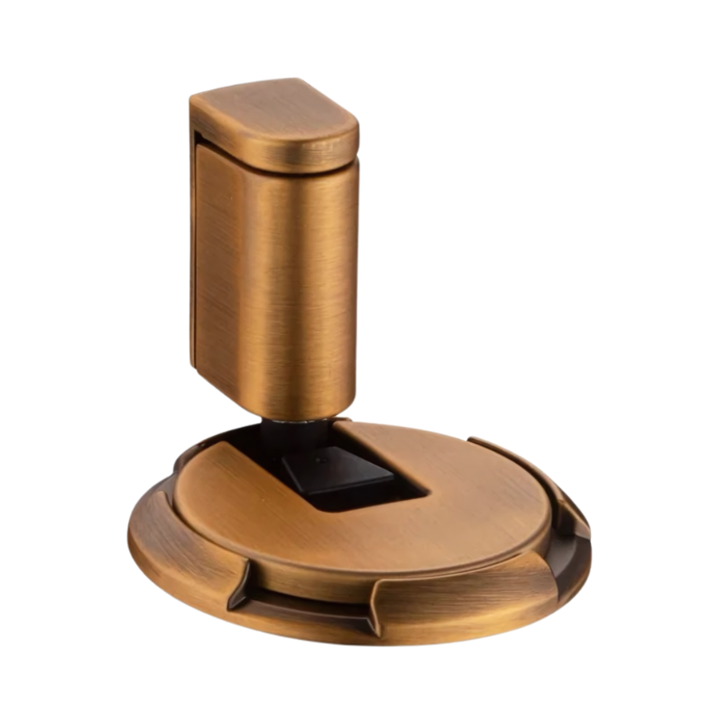 Magnetic Door Stopper – Heavy-Duty Brass Hold for Any Door, Easy Mount, Wind-Resistant – Home Hardware for Entryways, Bedrooms, Offices | Thomler