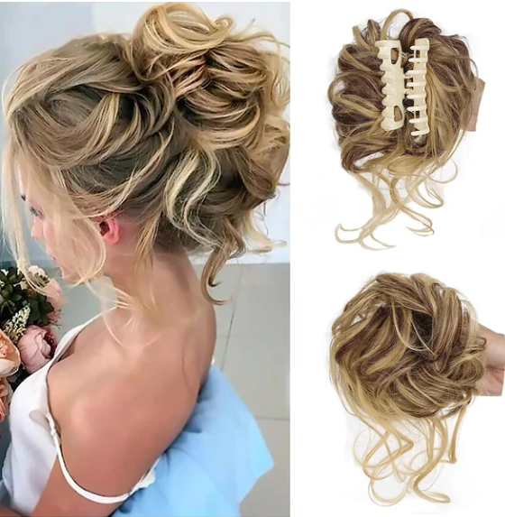 Hair Claw Clip for Women - Strong Hold Styling Accessory for Thick Hair, Updos & Everyday Use - Available in 15 Shades Including Blonde | Thomler
