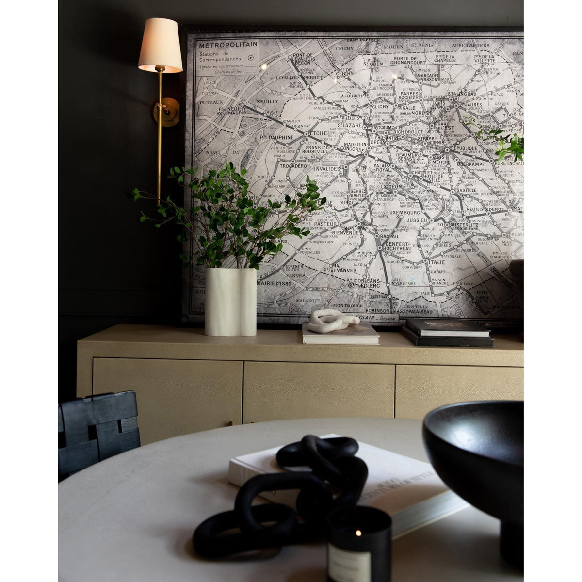 Modern Brass Fabric Shade Wall Light – Single or Double Sconce for Living Room, Hallway, Bedroom – Hardwire Indoor Lighting Fixture | Thomler