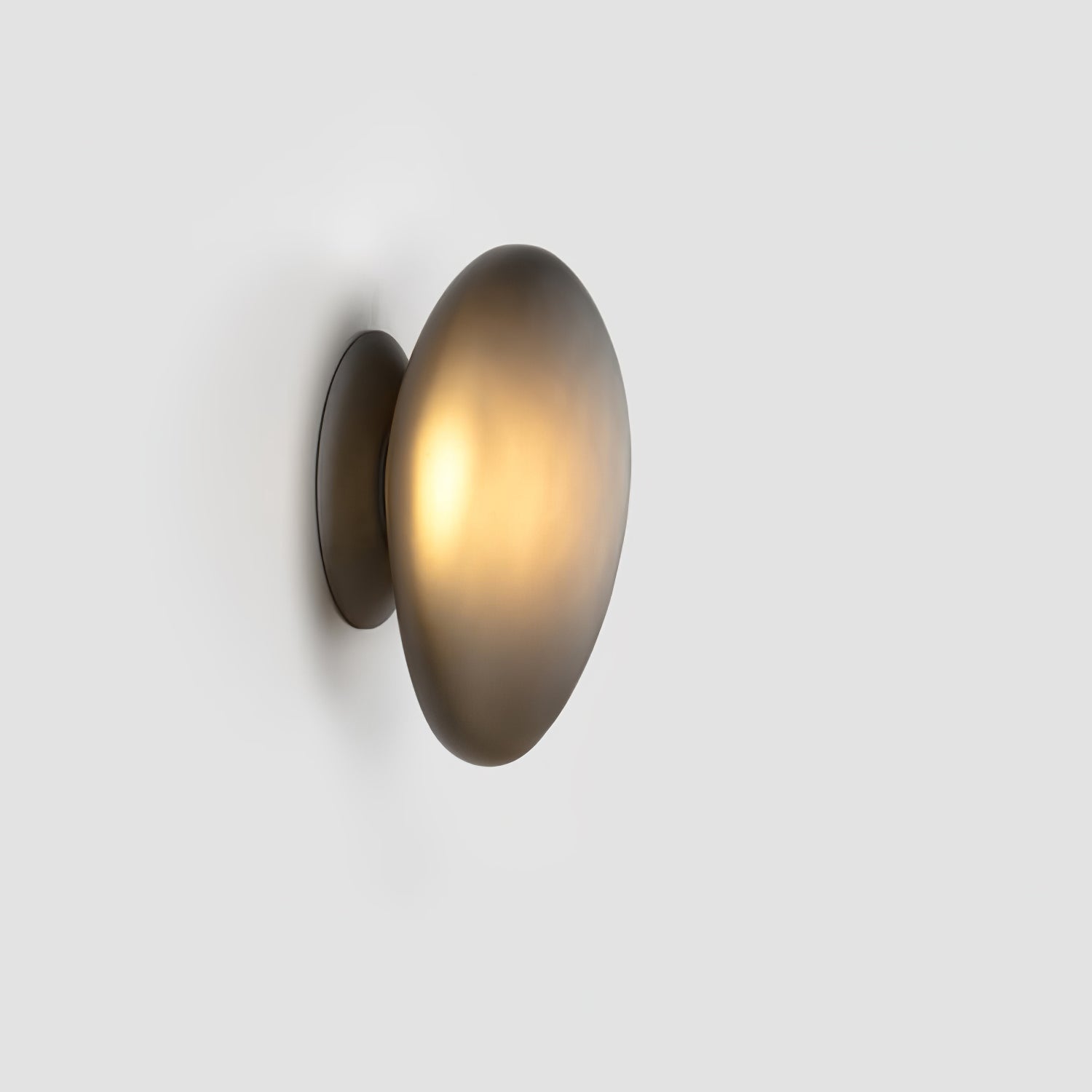 Pebble Glass Wall Lamp 8.6 in LED Indoor Wall Ceiling Light Sculptural Modern Fixture Ambient Lighting | Thomler