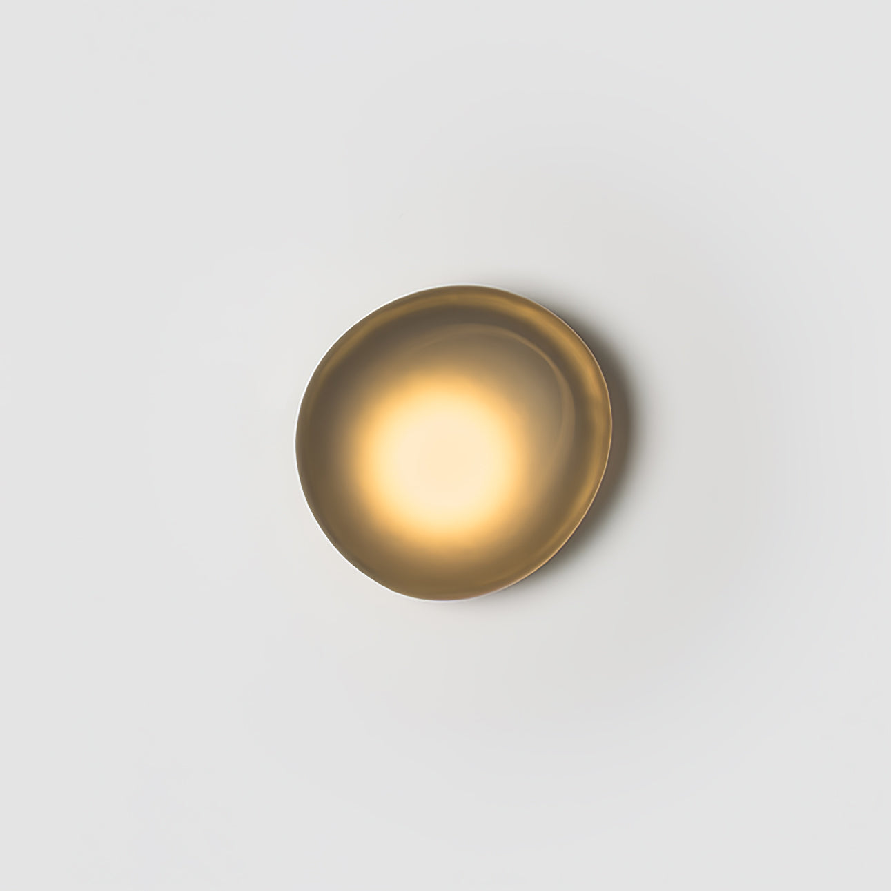 Pebble Glass Wall Lamp 8.6 in LED Indoor Wall Ceiling Light Sculptural Modern Fixture Ambient Lighting | Thomler