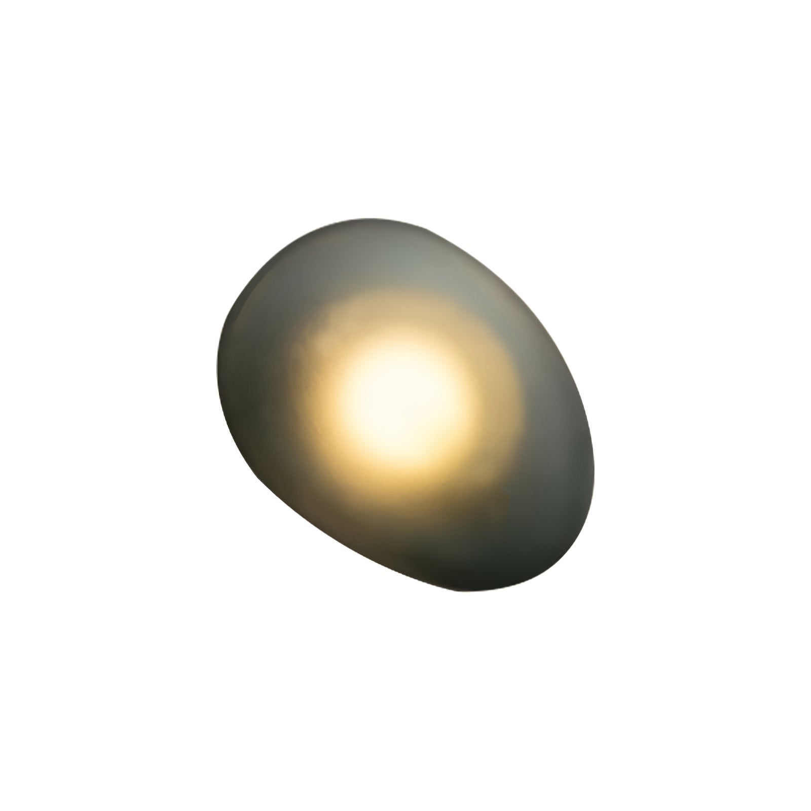 Pebble Glass Wall Lamp 8.6 in LED Indoor Wall Ceiling Light Sculptural Modern Fixture Ambient Lighting | Thomler