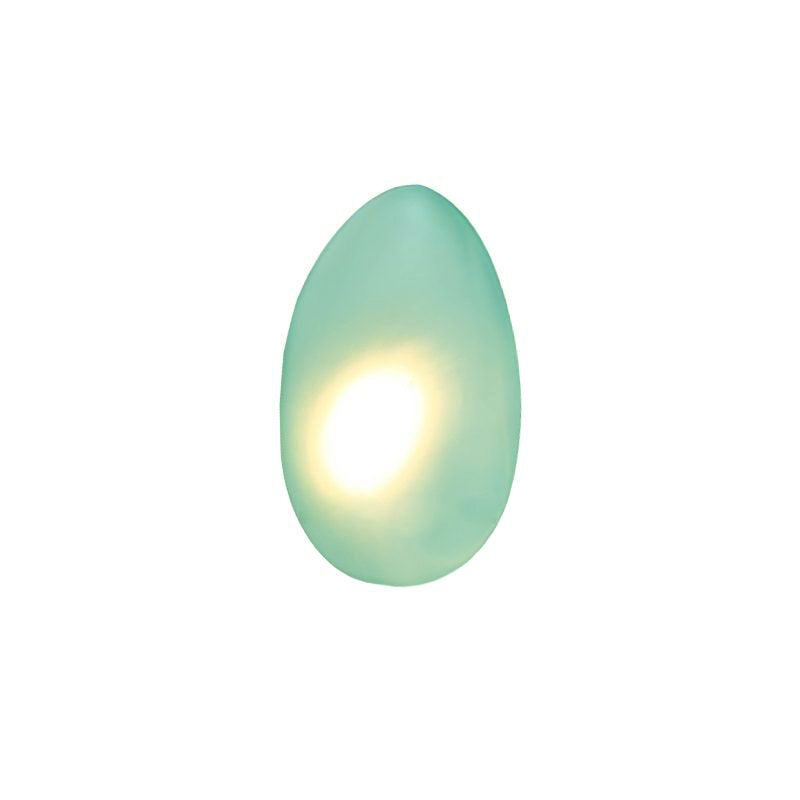 Pebble Glass Wall Lamp 8.6 in LED Indoor Wall Ceiling Light Sculptural Modern Fixture Ambient Lighting | Thomler